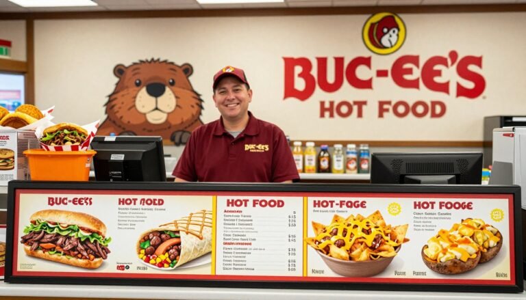Buc-ee's Hot Food Menu