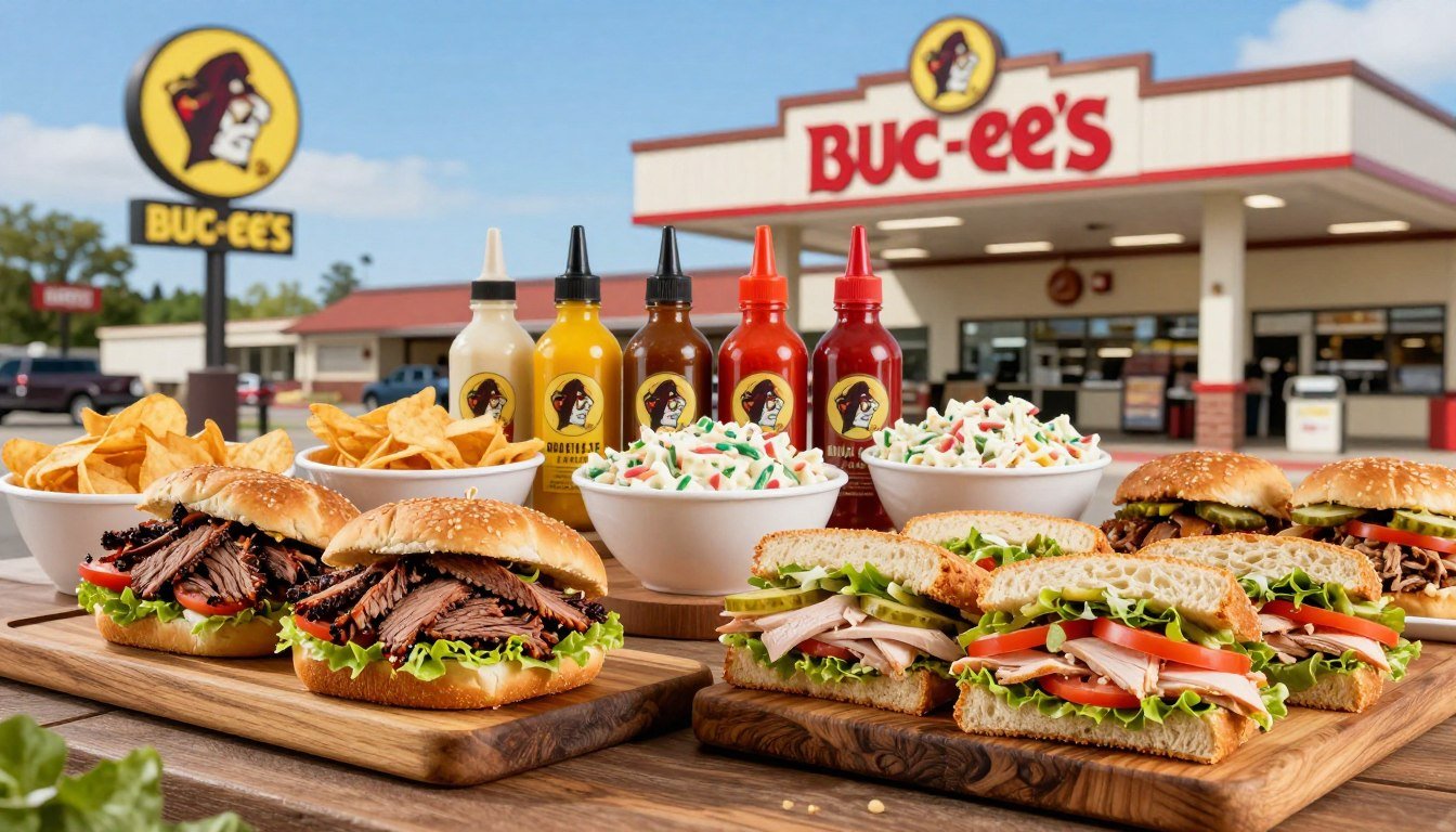Buc-ee's Sandwich Menu