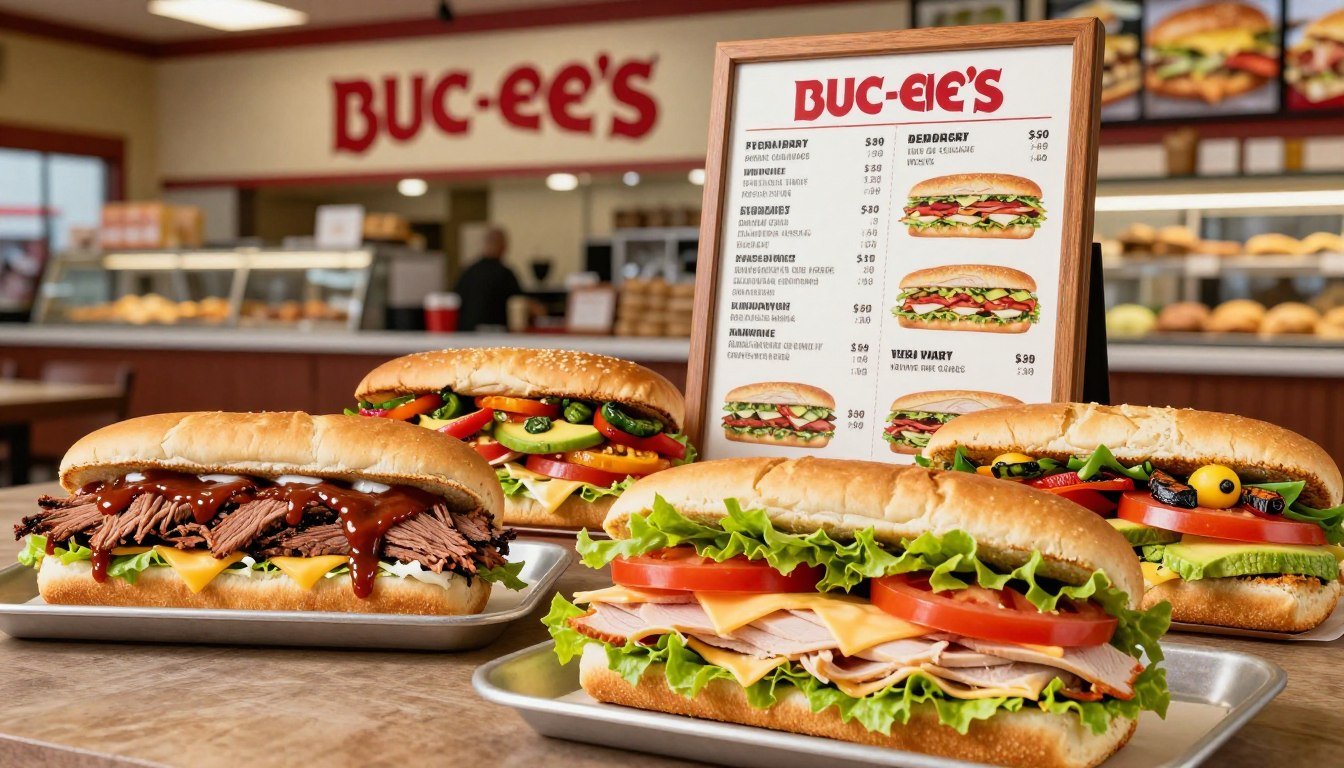 Buc-ee's Sandwiches Menu