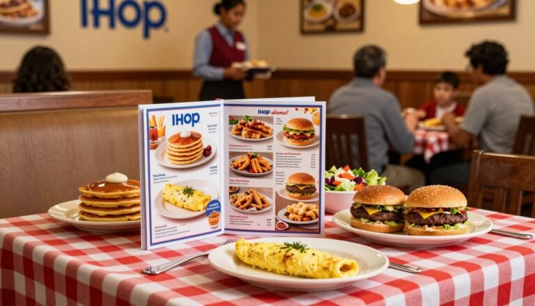 IHOP Dinner Menu