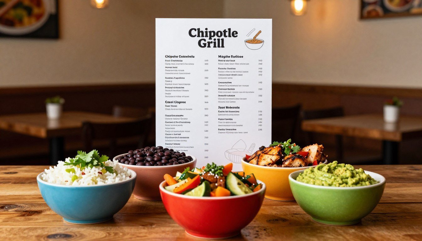 chipotle grill menu